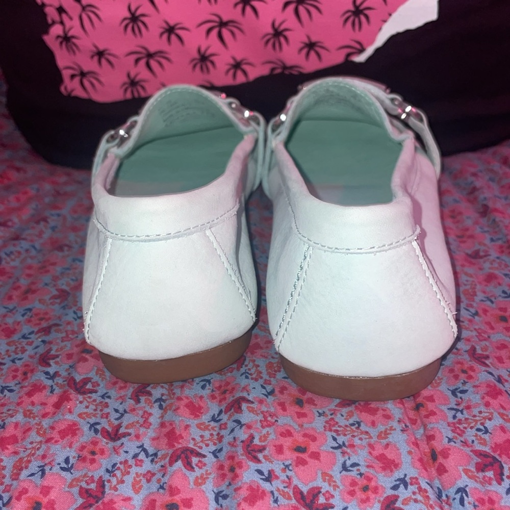 Coach Mint Leather Loafers - Picture 6 of 11